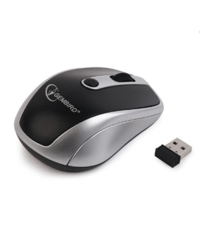 Gembird MUSW-002 2.4GHz Wireless Optical Mouse USB Optical Mouse Black/Silver