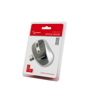 Gembird MUSW-002 2.4GHz Wireless Optical Mouse USB Optical Mouse Black/Silver