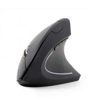 Gembird | MUSW-ERGO-01 | 2.4GHz Wireless Optical Mouse | Optical Mouse | USB | Black