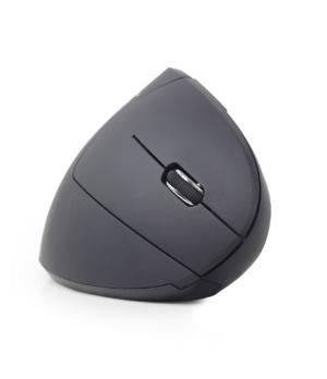 Gembird | MUSW-ERGO-01 | 2.4GHz Wireless Optical Mouse | Optical Mouse | USB | Black