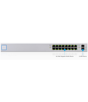 Ubiquiti UniFi 16Port Gigabit Switch with PoE and SFP | Ubiquiti