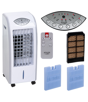 Adler AD 7915 Air cooler, Free standing, 3 modes of operation: cooling, purification, humidification, White | Adler | Air cooler