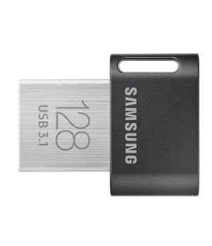 Samsung | FIT Plus | MUF-128AB/APC | 128 GB | USB 3.1 | Black/Silver