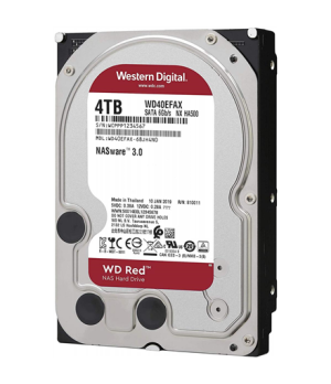 Western Digital | Red | 5400 RPM | 4000 GB | 3.5" | HDD