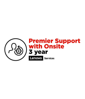 Lenovo | 3Y Premier Support (Upgrade from 1Y Onsite) | Warranty