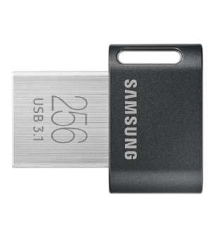 Samsung | FIT Plus | MUF-256AB/APC | 256 GB | USB 3.1 | Black/Silver