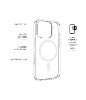 Fixed | MagPure | Back Cover | Apple | iPhone 16 Pro | TPU | Clear