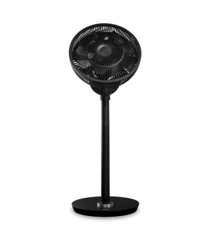 Duux | Smart Fan | Whisper Flex | Stand Fan | Black | Diameter 34 cm | Number of speeds 26 | Oscillation | 3-27 W | Yes | Timer