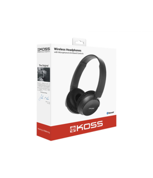 Koss Wireless/Wired Headphones BT330i Wireless Over-ear Microphone Wireless Black