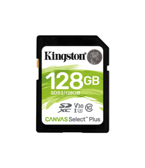 Kingston | Canvas Select Plus | 128 GB | SDHC | Flash memory class 10