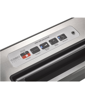 Caso | Bar Vacuum sealer | VRH 490 advanced | Power 110 W | Temperature control | Black/Stainless steel