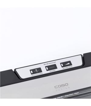 Caso | VR 190 advanced | Bar Vacuum sealer | Power 100 W | Temperature control | Black