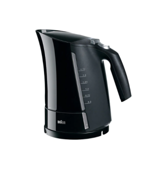 Braun | Kettle | WK500BK Multiquick 5 | Standard | 3000 W | 1.7 L | Plastic | 360° rotational base | Black