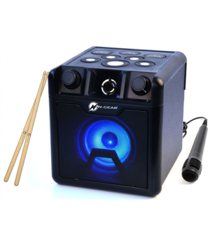 N-Gear | Portable Bluetooth Cube Drum Speaker | The Drum Block 420 | 50 W | Bluetooth | Black | Wireless connection