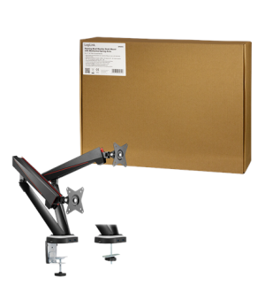 Logilink | Desk Mount | Tilt, swivel, level adjustment, rotate | 17-32 " | Maximum weight (capacity) 8 kg | Black/Red