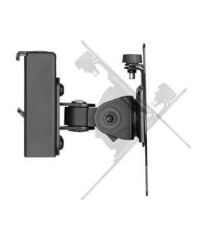 Logilink | Wall mount | Tilt, swivel, level adjustment, rotate | 13-27 " | Maximum weight (capacity) 6.5 kg | Matt Black