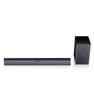 Sharp | HT-SBW182 2.1 Slim Soundbar | Black | No | AUX in | Bluetooth | HDMI, Optical, Bluetooth | 160 W | Wireless connection