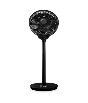 Duux | Smart Fan | Whisper Flex Smart Black with Battery Pack | Stand Fan | Black | Diameter 34 cm | Number of speeds 26 | Oscil