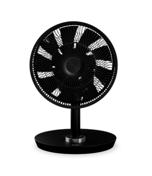 Duux | Smart Fan | Whisper Flex Smart Black with Battery Pack | Stand Fan | Black | Diameter 34 cm | Number of speeds 26 | Oscil