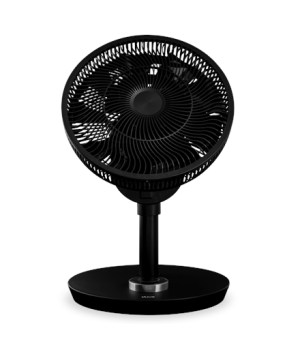 Duux | Smart Fan | Whisper Flex Smart Black with Battery Pack | Stand Fan | Black | Diameter 34 cm | Number of speeds 26 | Oscil