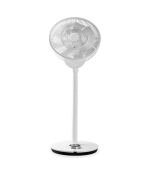 Duux | Smart Fan | Whisper Flex Smart with Battery Pack | Stand Fan | White | Diameter 34 cm | Number of speeds 26 | Oscillation