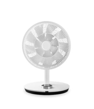 Duux | Smart Fan | Whisper Flex Smart with Battery Pack | Stand Fan | White | Diameter 34 cm | Number of speeds 26 | Oscillation