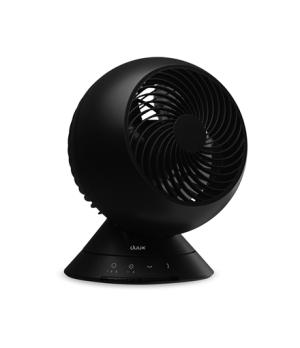 Duux | Fan | Globe | Table Fan | Black | Diameter 26 cm | Number of speeds 3 | Oscillation | 23 W | Yes