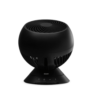 Duux | Fan | Globe | Table Fan | Black | Diameter 26 cm | Number of speeds 3 | Oscillation | 23 W | Yes