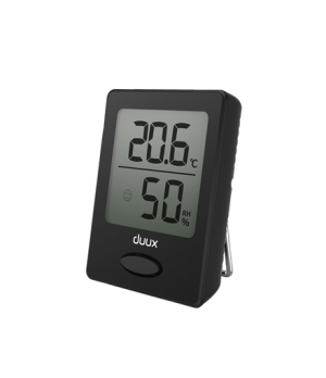 Duux | Sense | Black | LCD display | Hygrometer + Thermometer