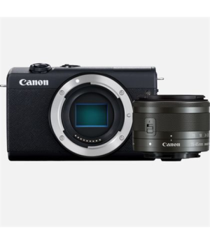 Canon | EOS M200 + EF-M 15-45 IS STM | SLR camera | 24.1 MP | ISO 25600 | Display diagonal 3.0 " | Wi-Fi | Automatic, manual | C