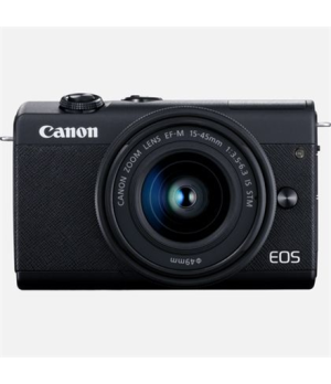 Canon | EOS M200 + EF-M 15-45 IS STM | SLR camera | 24.1 MP | ISO 25600 | Display diagonal 3.0 " | Wi-Fi | Automatic, manual | C