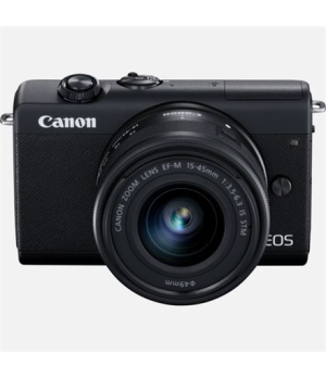 Canon | EOS M200 + EF-M 15-45 IS STM | SLR camera | 24.1 MP | ISO 25600 | Display diagonal 3.0 " | Wi-Fi | Automatic, manual | C