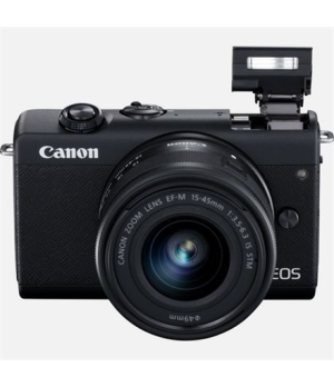 Canon | EOS M200 + EF-M 15-45 IS STM | SLR camera | 24.1 MP | ISO 25600 | Display diagonal 3.0 " | Wi-Fi | Automatic, manual | C