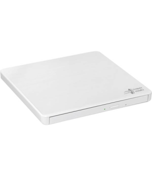 H.L Data Storage | Ultra Slim Portable DVD-Writer | GP60NW60 | Interface USB 2.0 | DVD±R/RW | CD read speed 24 x | CD write spee