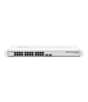 MikroTik | Cloud Smart Switch | CSS326-24G-2S+RM | Managed L2 | Rackmountable | Gigabit Ethernet (copper) ports quantity 24 | SF