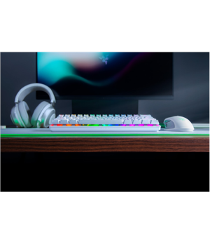 Razer | Huntsman Mini | Gaming keyboard | RGB LED light | US | Mercury White | Wired