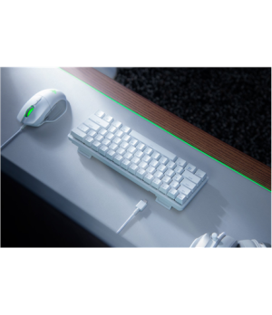 Razer | Huntsman Mini | Mercury White | Gaming keyboard | Wired | RGB LED light | US