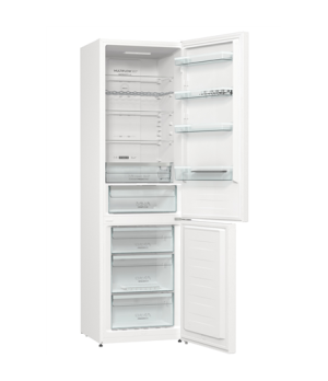 Gorenje | Refrigerator | NRK6202AW4 | Energy efficiency class E | Free standing | Combi | Height 200 cm | No Frost system | Frid