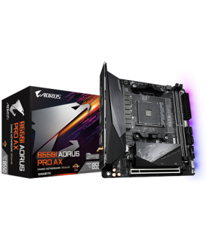 Gigabyte | B550I AORUS PRO AX 1.0 | Processor family AMD | Processor socket AM4 | DDR4 DIMM | Memory slots 2 | Chipset AMD B | M