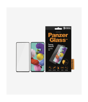 PanzerGlass | Case Friendly | Samsung | For Samsung Galaxy A51 | Black | Clear Screen Protector