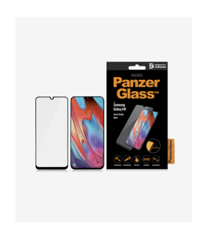 PanzerGlass | Screen Protector | Samsung Galaxy | Samsung Galaxy A41 | Glass | Black/Crystal Clear | Clear Screen Protector