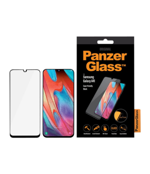 PanzerGlass | Screen Protector | Samsung Galaxy | Samsung Galaxy A41 | Glass | Black/Crystal Clear | Clear Screen Protector