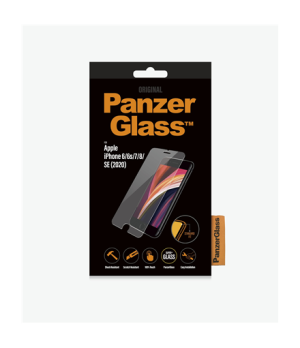 PanzerGlass | Screen Protector | Apple | Iphone 6/6s/7/8/SE (2020) | Glass | Crystal Clear | Clear Screen Protector