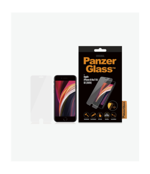 PanzerGlass | Screen Protector | Apple | Iphone 6/6s/7/8/SE (2020) | Glass | Crystal Clear | Clear Screen Protector