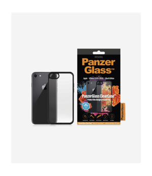 PanzerGlass | Screen Protector | Iphone | Iphone 7/8/se (2020) | Tempered anti-aging glass | Black/Crystal Clear | Clear Screen 