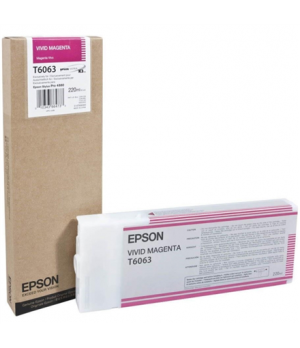 Epson T606300 | Ink Cartridge | Vivid Magenta