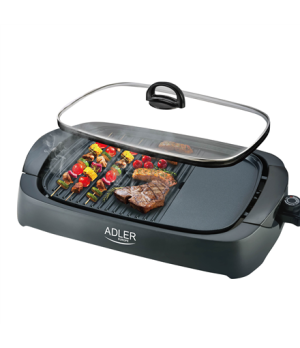 Adler | Electric Grill | AD 6610 | Table | 3000 W | Black