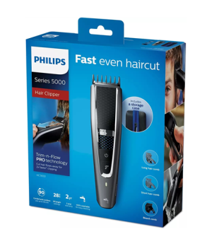 Philips | Hair clipper | HC5650/15 | Cordless or corded | Number of length steps 28 | Grey