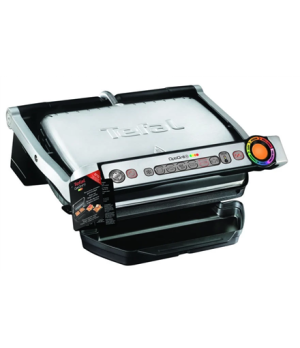 TEFAL | OptiGrill+ + Waffle plate set | GC716D12 | Electric Grill | 2000 W | Silver