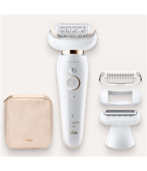 Braun | Epilator | Silk-epil 9 Flex SES9002 | Operating time (max) 40 min | Bulb lifetime (flashes) Not applicable | Number of p